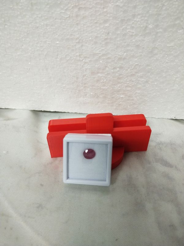 10x10 Oval Ruby 4.90 cts