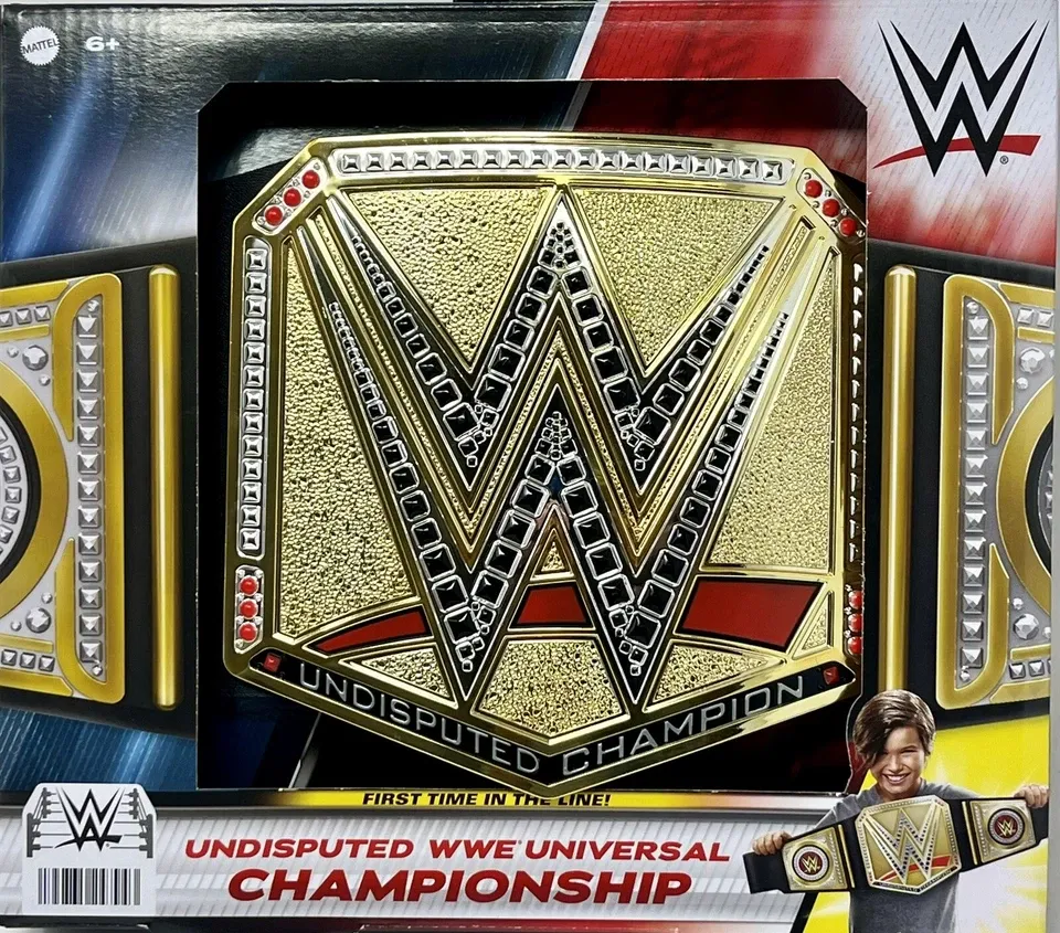 (Gold) WWE Championship - Toy Wrestling Belt Mattel