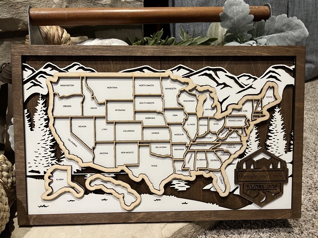 United States Travel Map