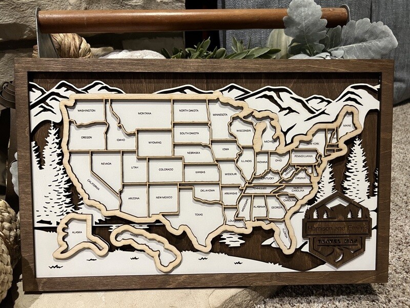 United States Travel Map