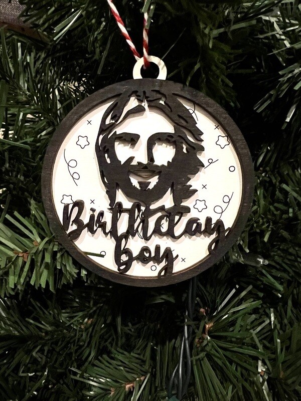 Jesus Birthday Boy Ornament