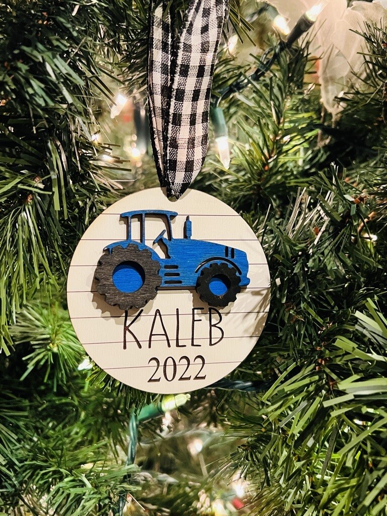 Tractor Ornament