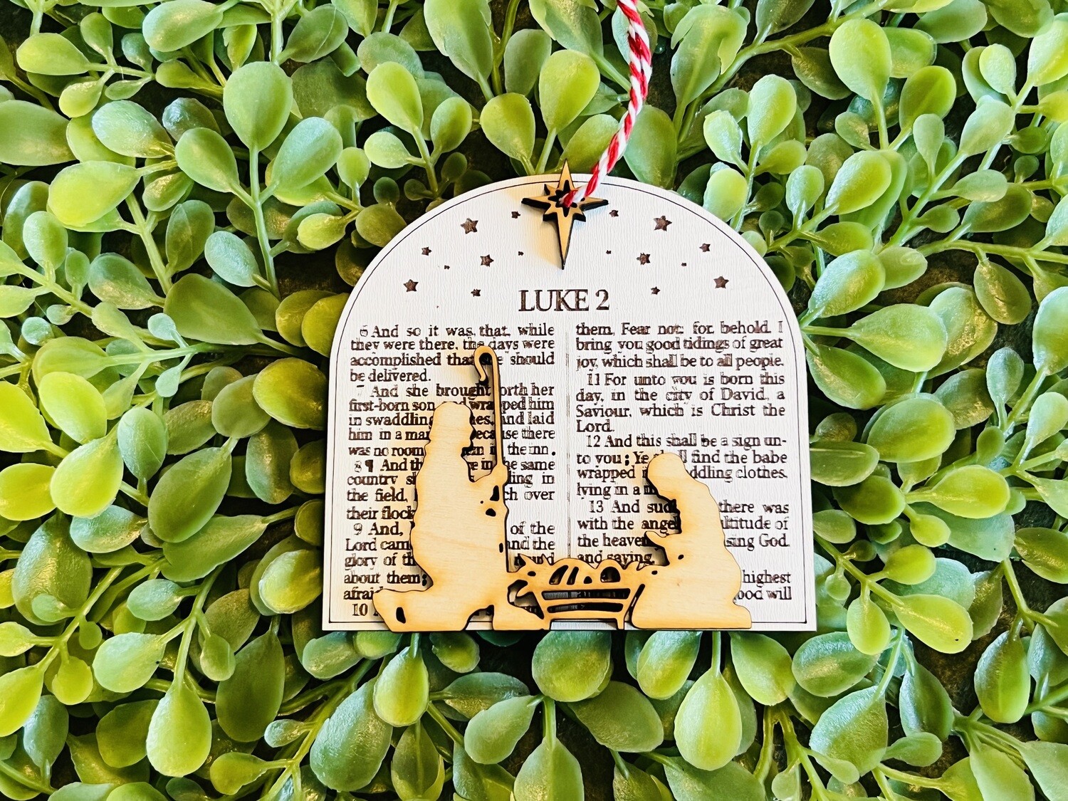 Nativity Ornament Luke 2