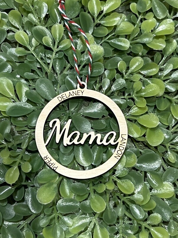Personalized Name Ornament