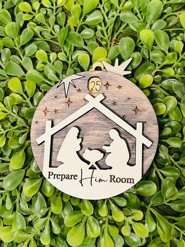 Advent countdown Ornament