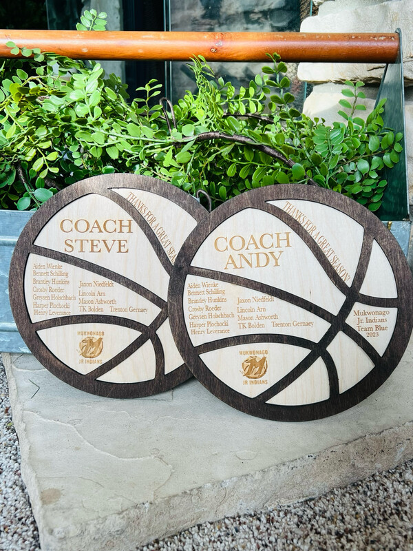 Basketball Plaque