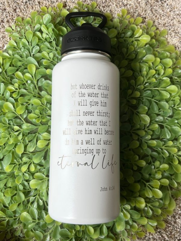 John 4:14 Water Bottle