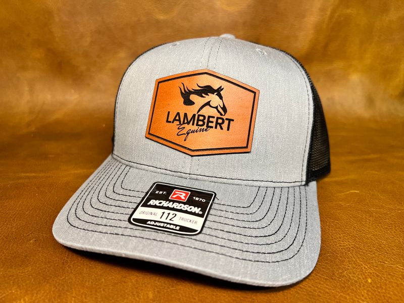 Custom Leather Patch Hats