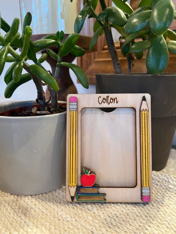School Photo Fridge Magnet