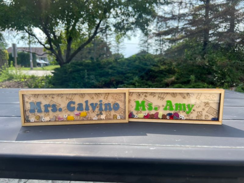 Teacher Desk Name Plaques