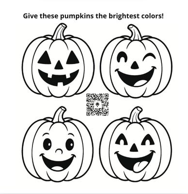 Halloween Free Downloadable Sample Coloring Pages
