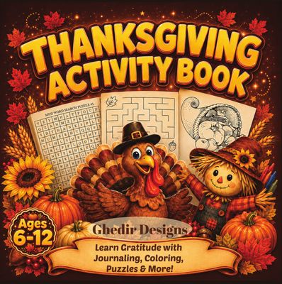 Thanksgiving Activity Book