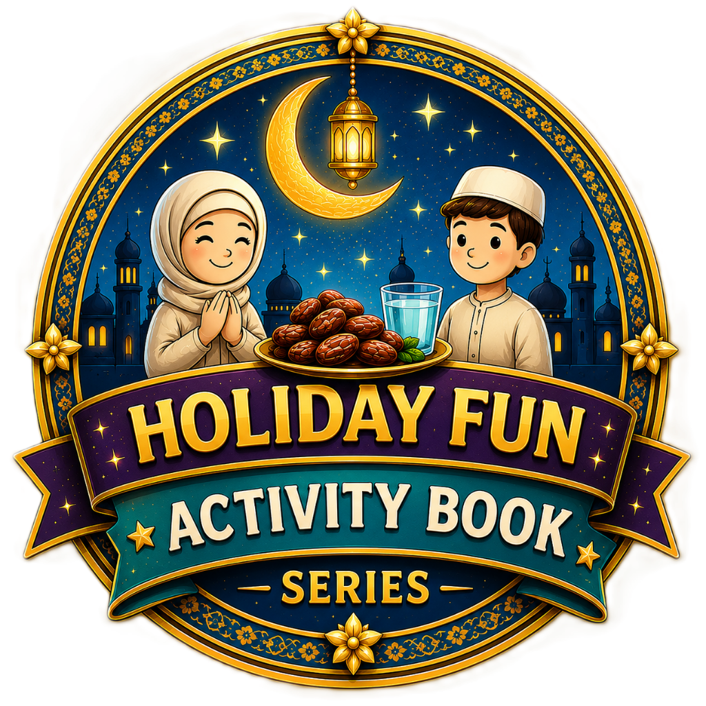 Downloadable/Printable Trackers: Ramadan &amp; Eid Coloring &amp; Activity Book