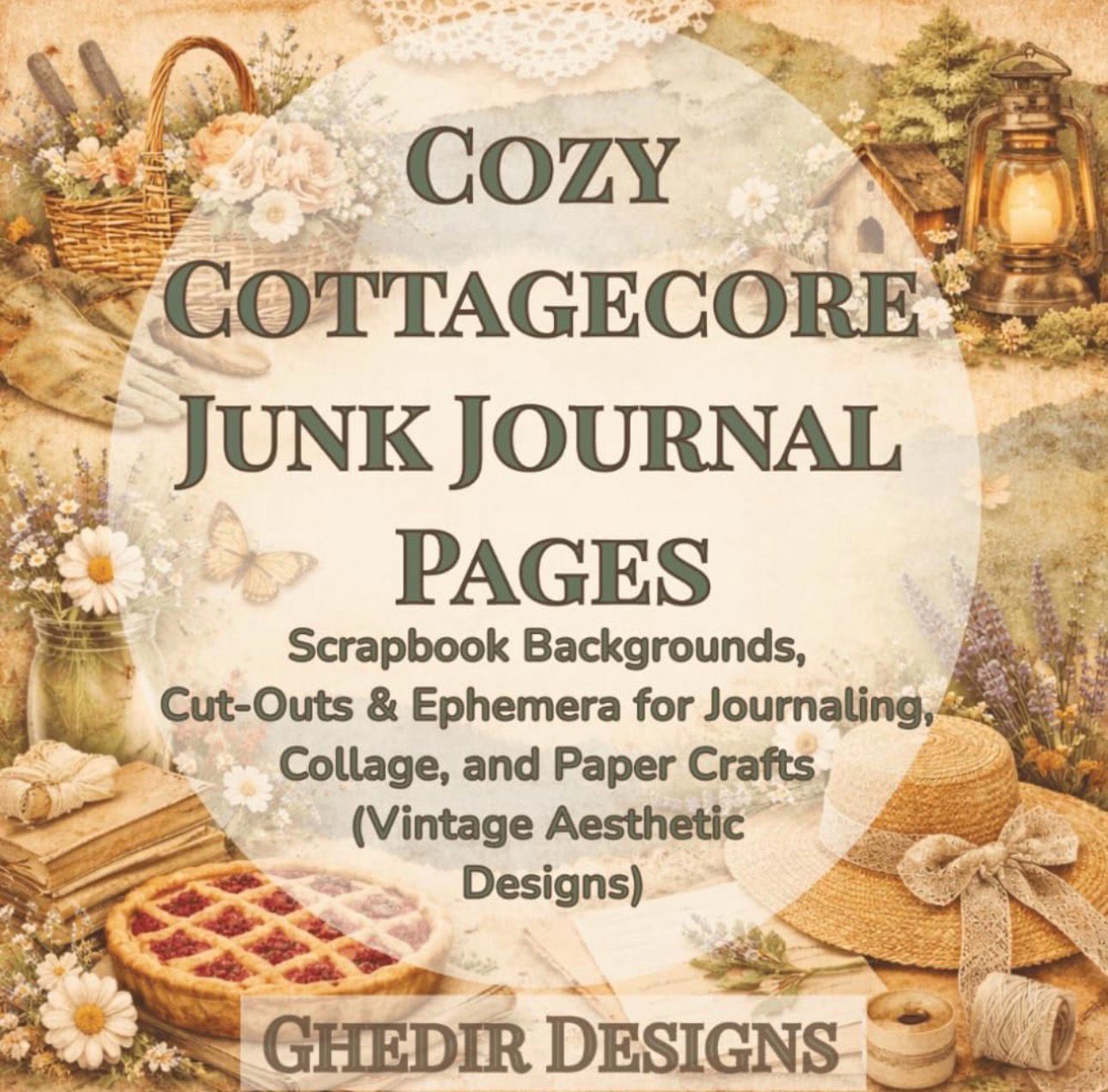 Cozy Cottagecore Junk Journal Pages