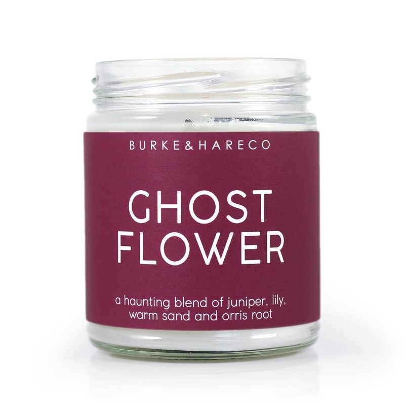 Ghost Flower Candle
