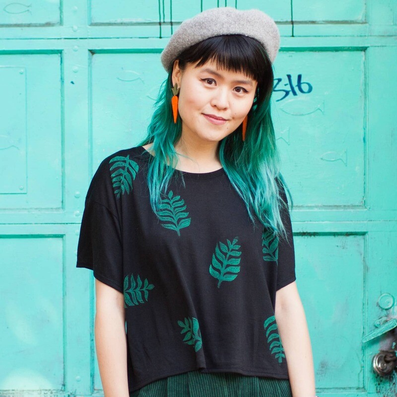 Fern Boxy Tee