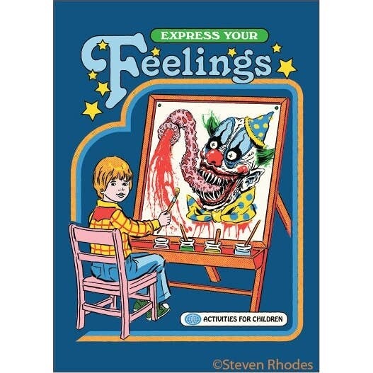 Express Your Feelings Magnet