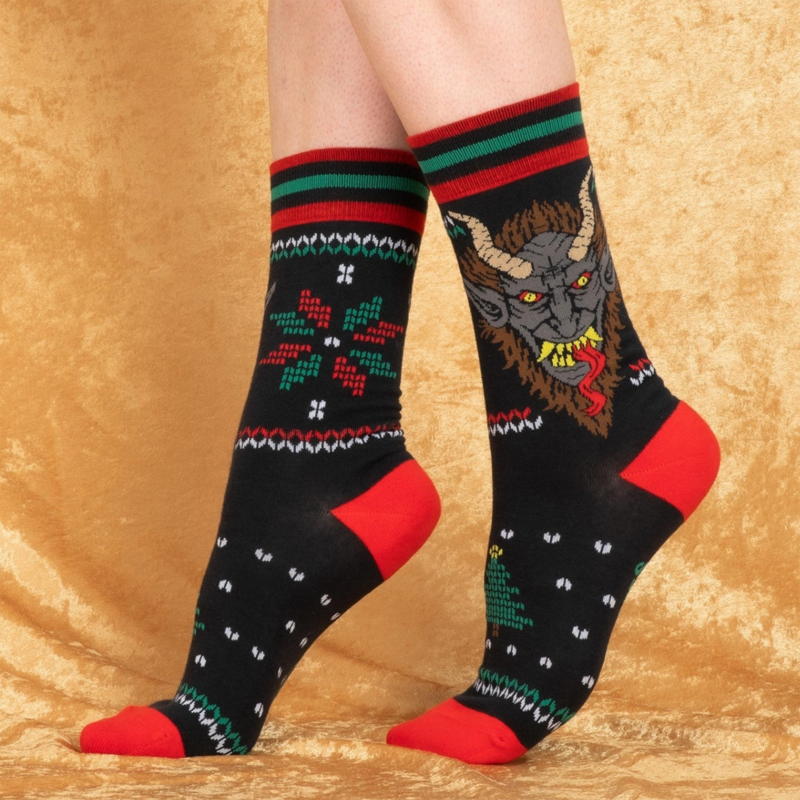 Krampus Sweater Socks