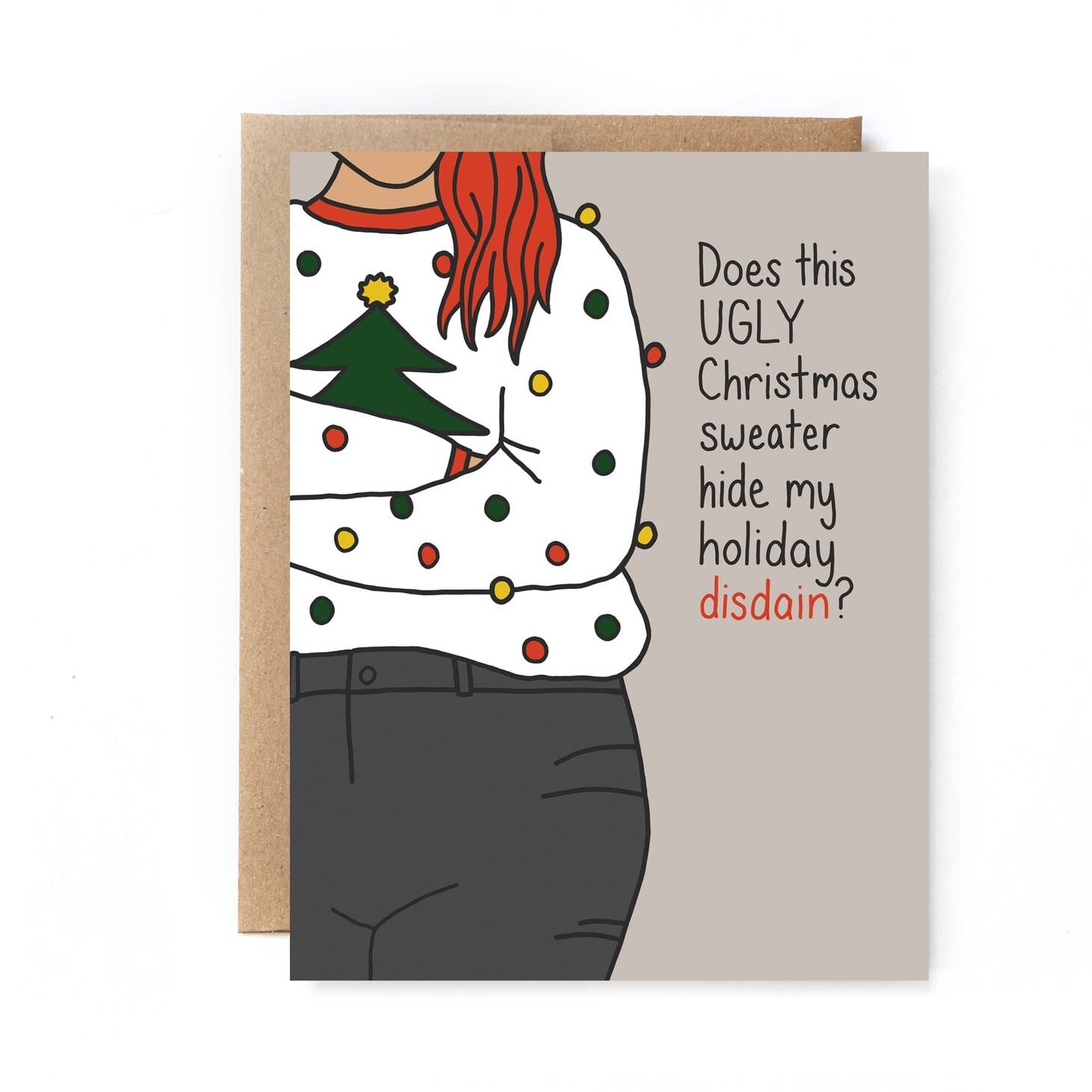 Ugly Sweater Holiday Card