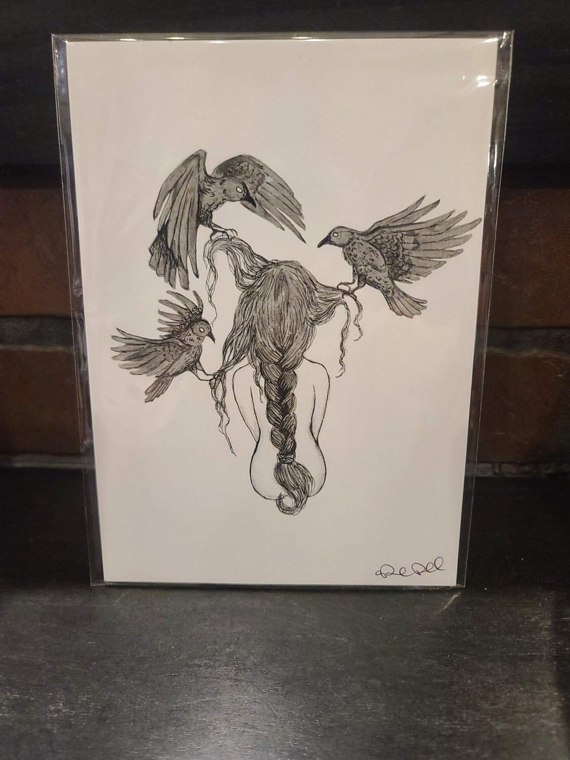 A Braid Of Crows Art Print