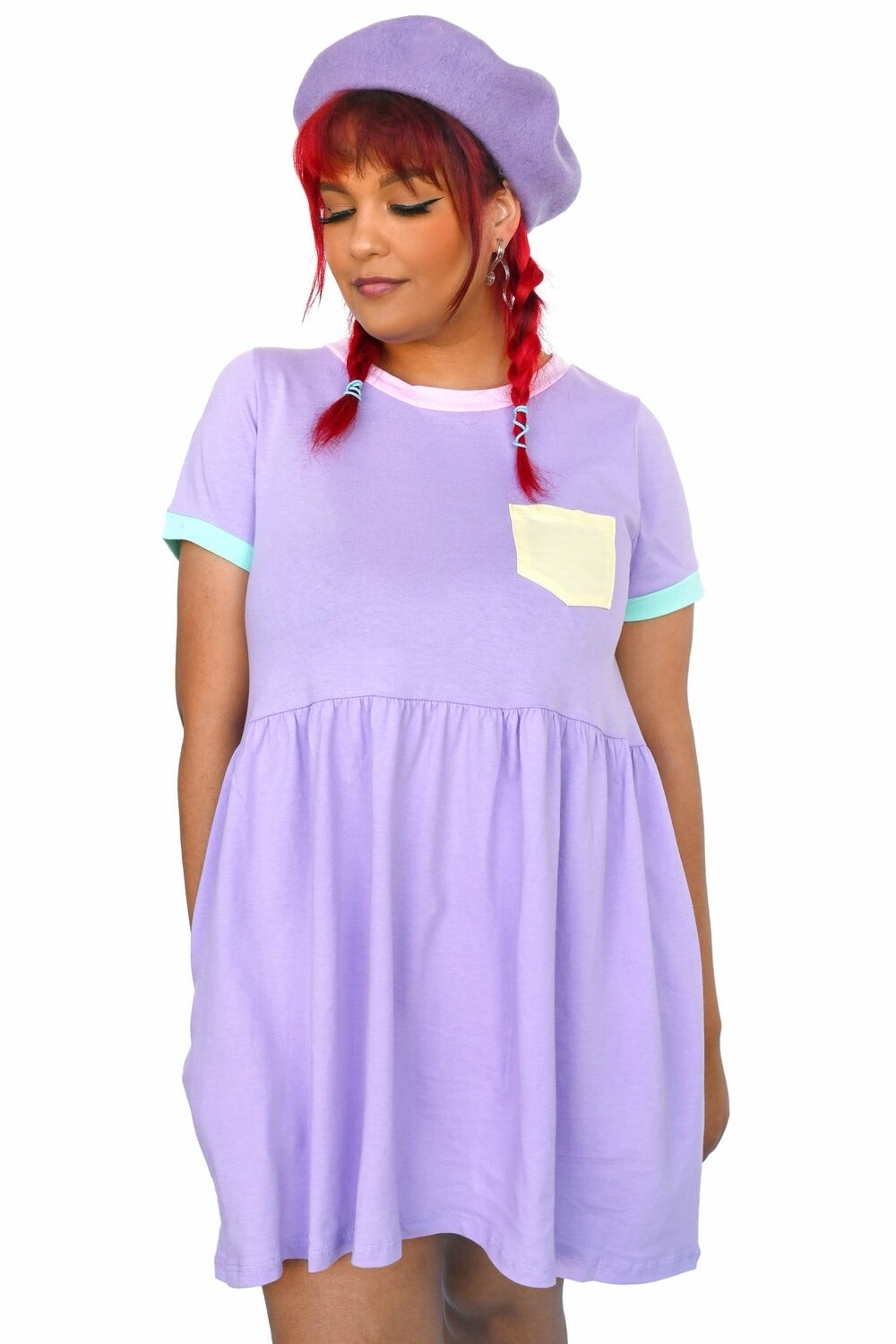Cadoodle T-shirt Dress Lavender
