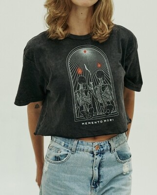 Memento Mori Crop Tee