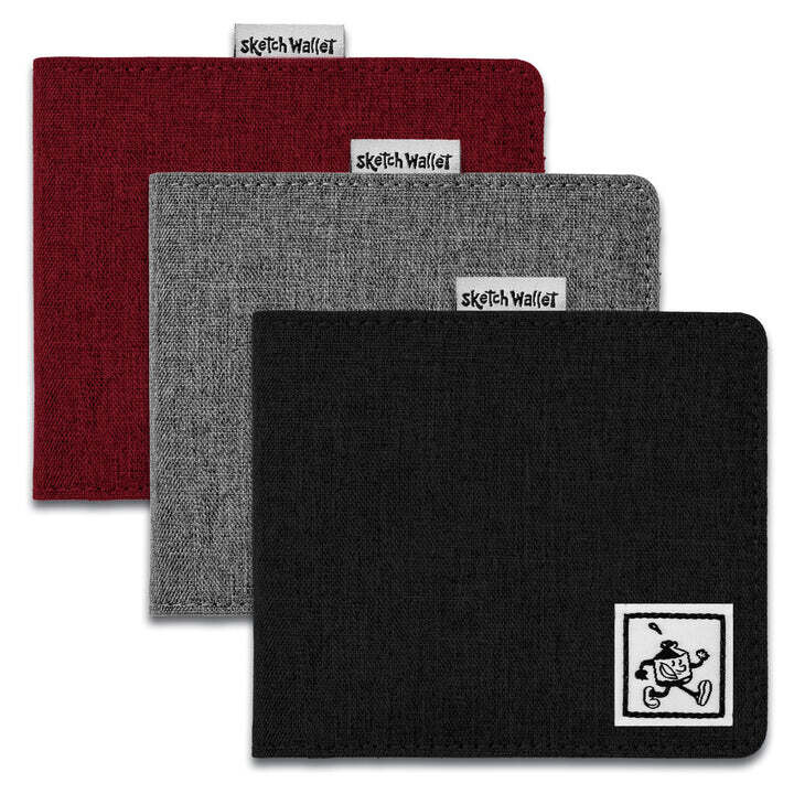 Inky&#39;s Canvas Sketch Wallet