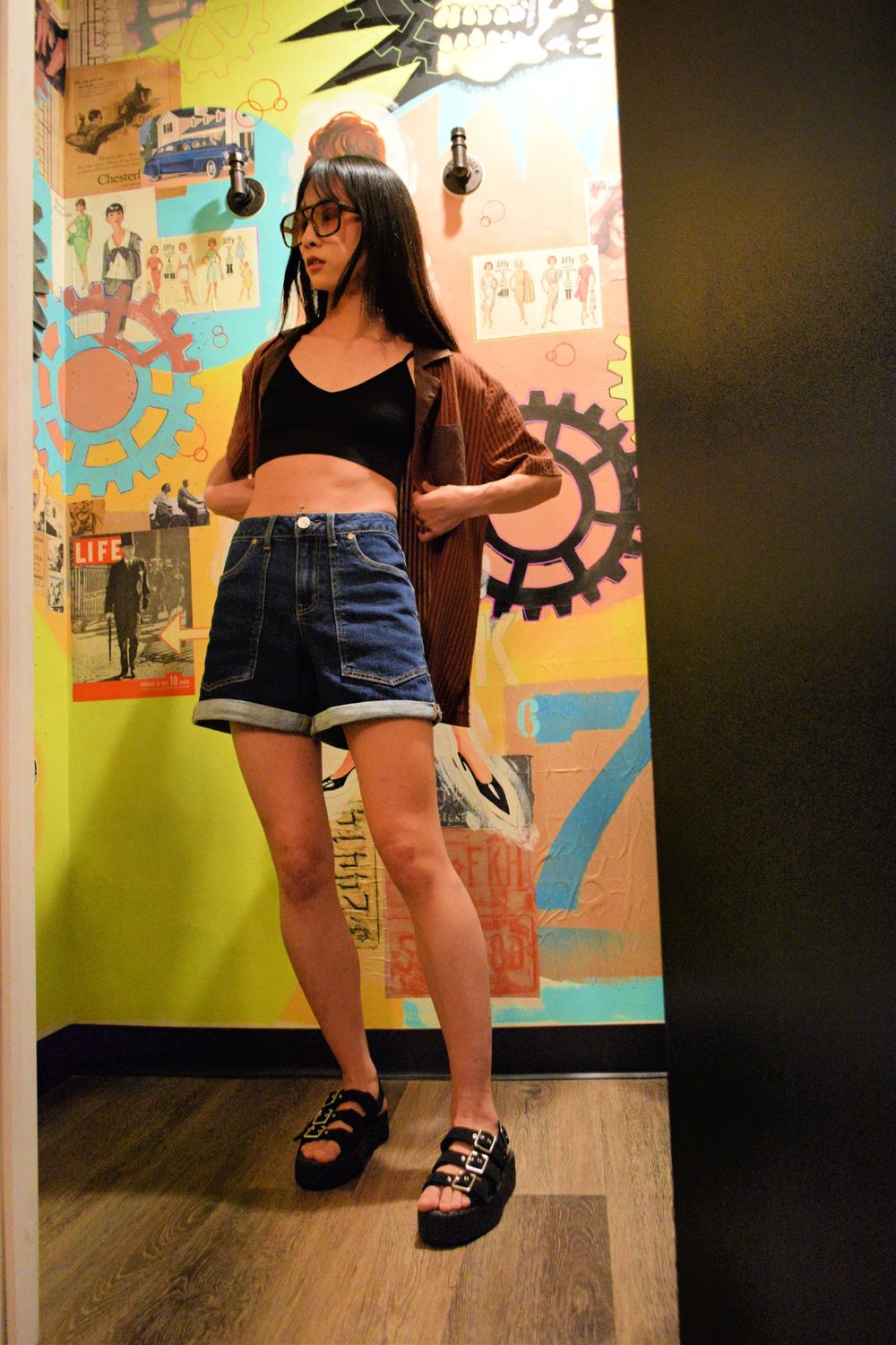 Utility Jean Short