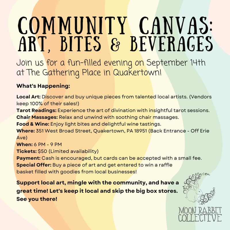 Community Canvas Tickets