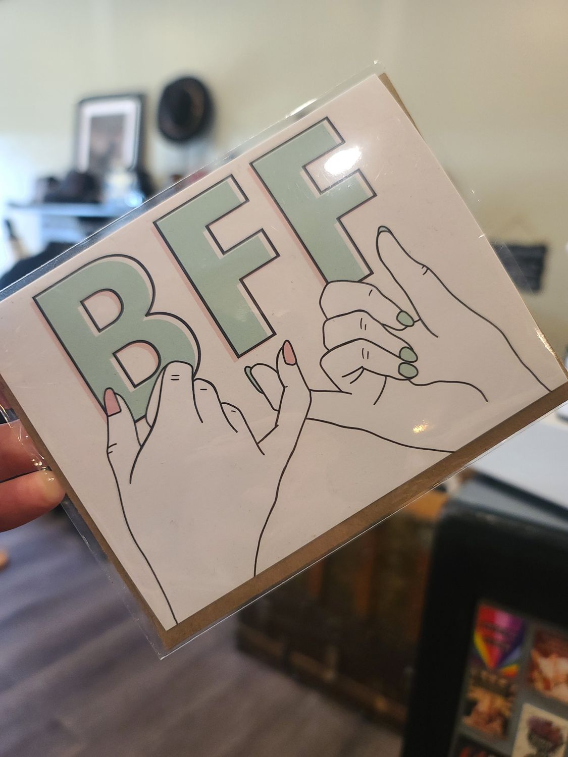 &quot;Pinky Promise&quot; Greeting Card