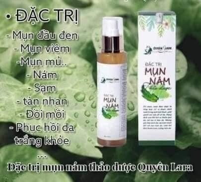 Trị mụn nám Quyên Lara