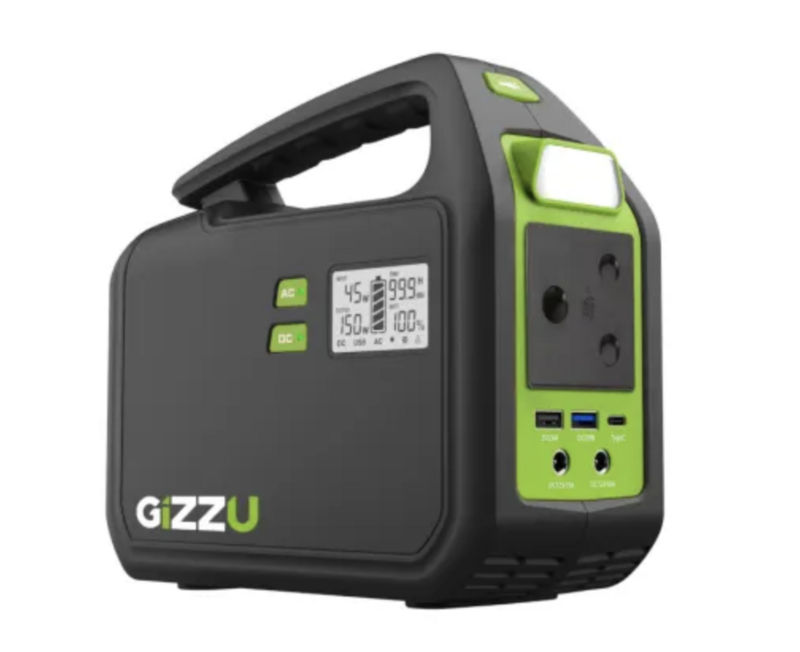 GIZZU 242Wh Portable Power Station 1 x 3 Prong SA Plug Point
