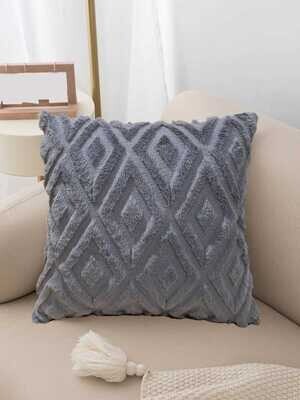 Quilted design cushion cover