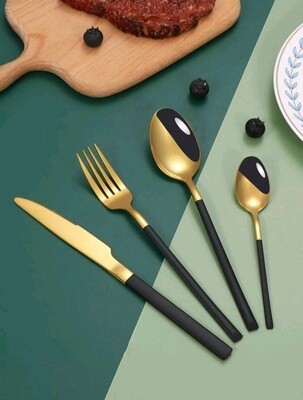16 PC Stainless steel cutlery set.