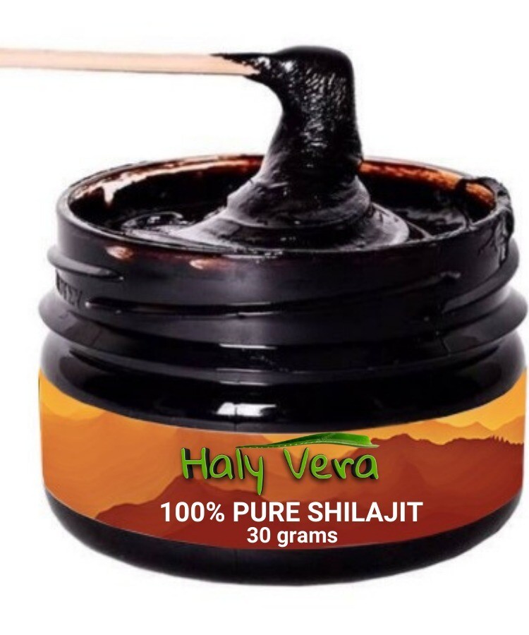 100% PURE HIMALAYAN SHILAJIT, 
ABOVE 75% FULVIC ACID, LESS THAN 6% VISCOSITY
30 grams