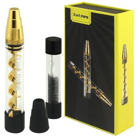 GLASS BLUNT
(Twisty Glass blunt pipe)