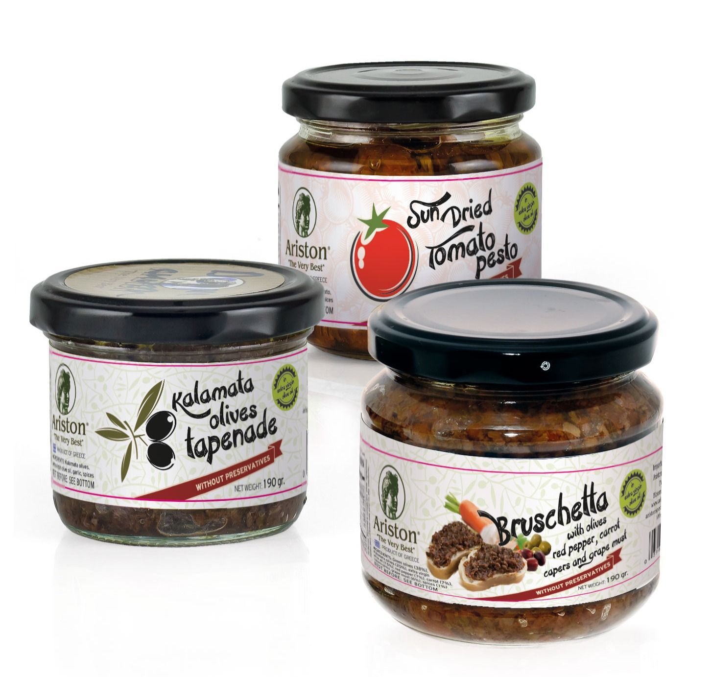 Tomatenpaste und Tapenaden