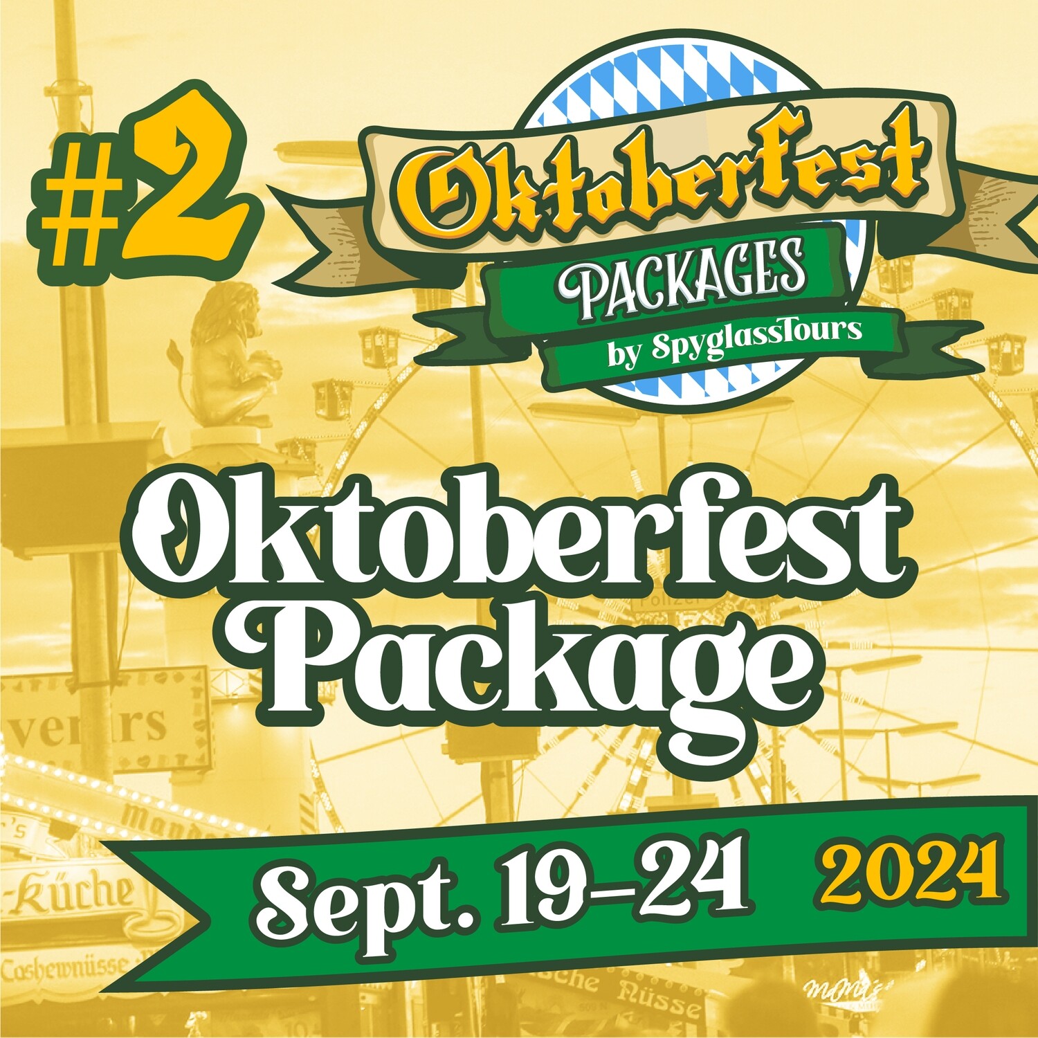 Oktoberfest Package #2 Sept. 19-24, 2024