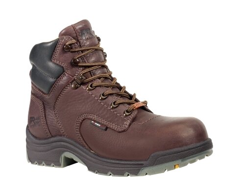 Women's PRO® TiTAN® WP 6-Inch Safety Toe - Dark Brown by Timberland