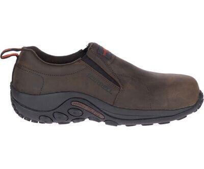 Men's Jungle Moc Leather Comp Toe Work Shoe by Merrell