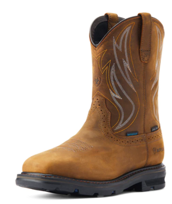 Men's Sierra Shock Shield Waterproof Steel Toe Work Boot by Ariat