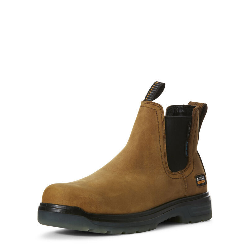 Men's Chelsea Waterproof Carbon Toe Work Boot by Ariat