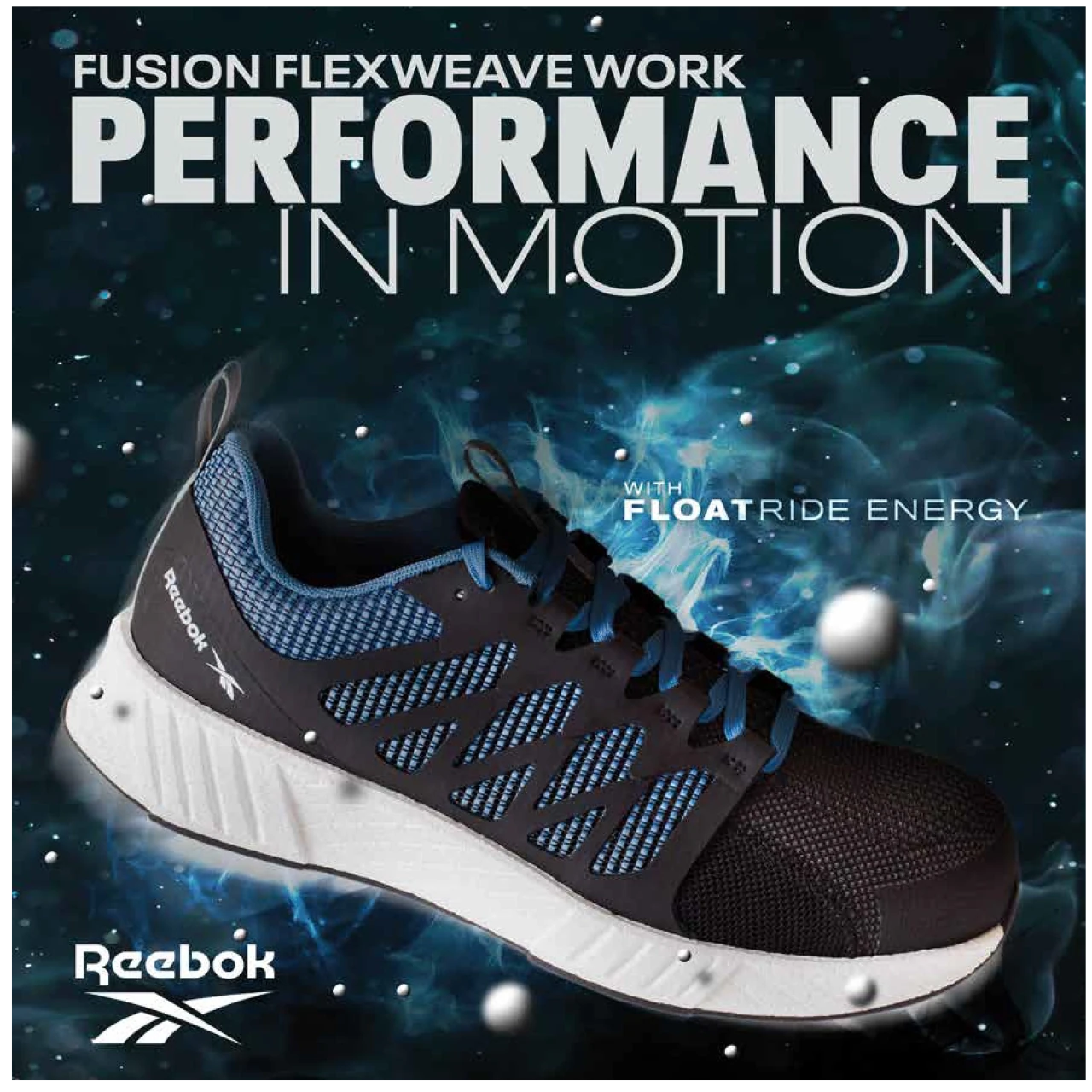Men's Fusion Flexweave Composite Toe Athletic Work Shoe by Reebok
