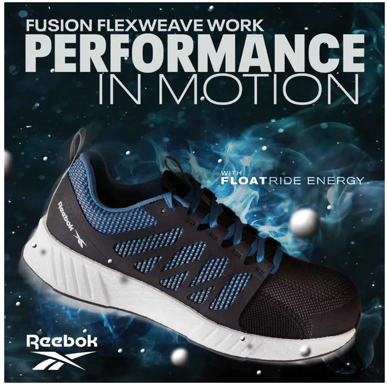 REEBOK Flexweave Composite Toe Work Sneaker Men 11M Professional FloatRide NWB Amazon.com: Reebok Work RB4311 Men main image 2