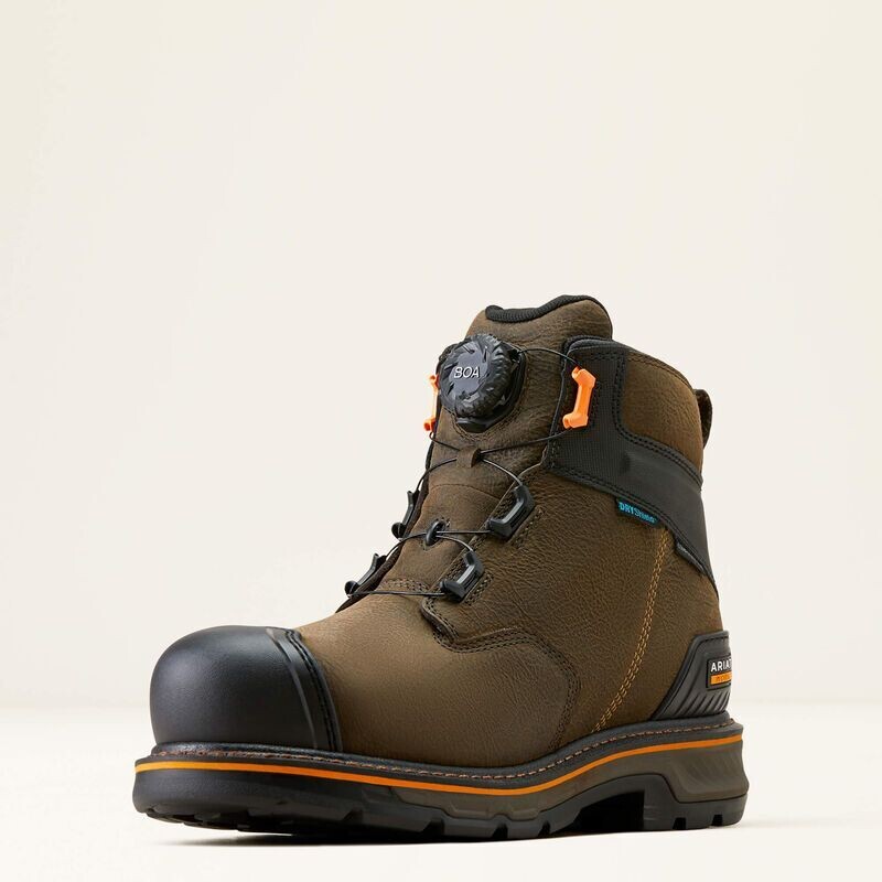 Men's Stump Jumper 6" BOA Waterproof Composite Toe Work Boot by Ariat