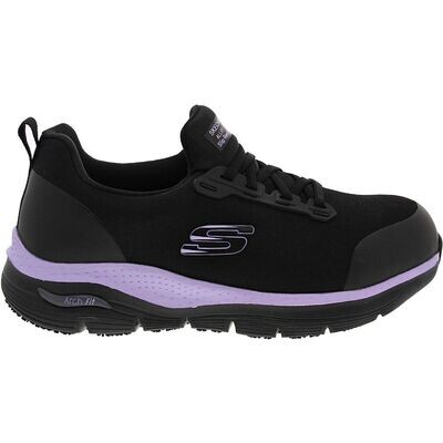 Women's Arch Fit Evzan Safety Toe Work Shoes by Skechers