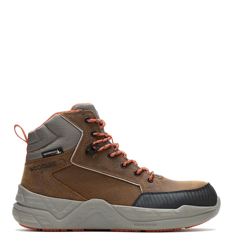 Men's Proshift 6" EnergyBound Waterproof Composite Toe Work Boot by Wolverine