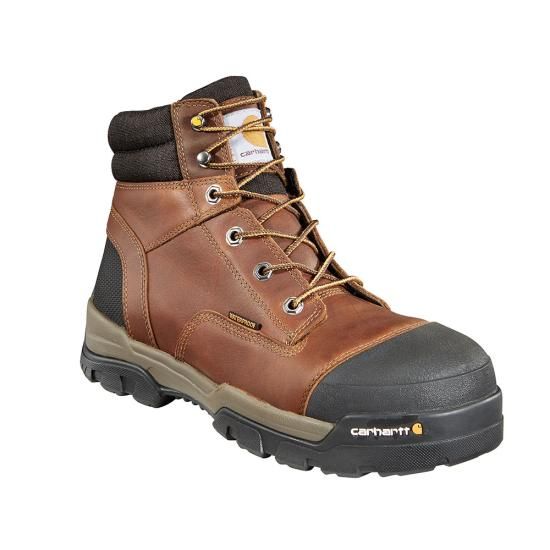 Men's 6" Ground Force Waterproof Composite Toe Work Boot by Carhartt