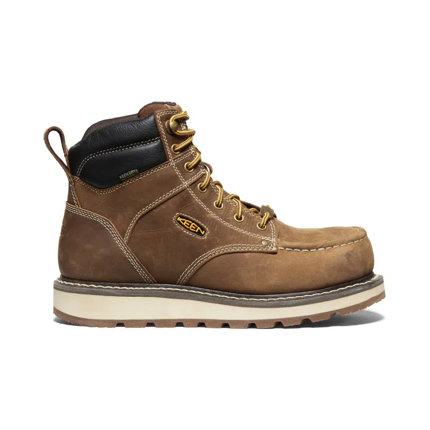 Men's Cincinnati 6" Waterproof Boot Carbon Toe by Keen