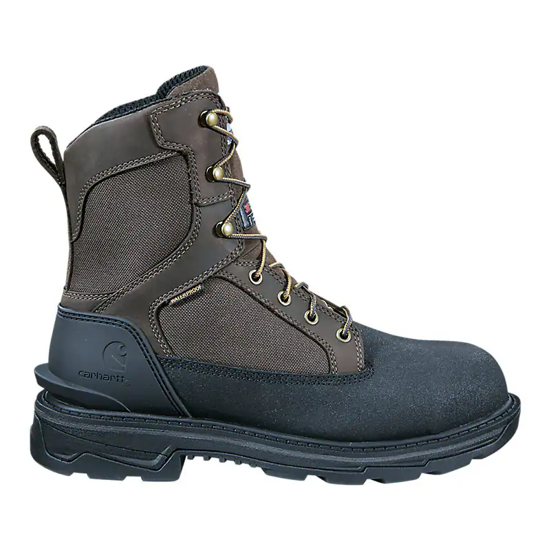 Men's Waterproof Insulated 8" Alloy Toe Work Boot by Carhartt